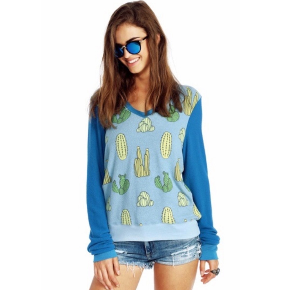 NWT Wildfox Cactus BBJ in Blue XS S